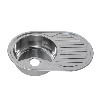 Мойка кухонная Melana 77х50 U (122 ta *15) полированная