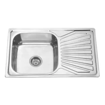 Мойка кухонная Melana 7848 L (123 L t *10) полированная