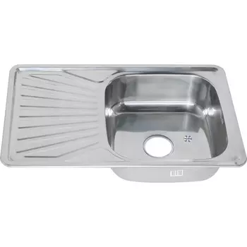 Мойка кухонная Melana 7848 U 0,8/180 полированная (123 t *10)