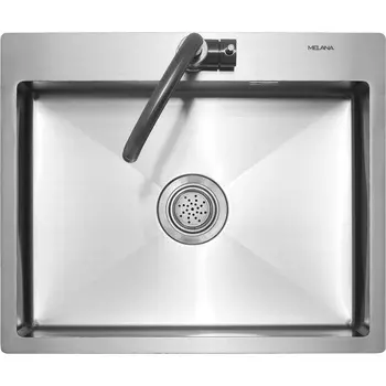 Мойка кухонная Melana ProfLine 3,0/200 MLN-R6050HK 60х50 сатин
