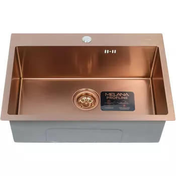 Мойка кухонная Melana ProfLine 65x45 3,0/220 бронза D6545HC