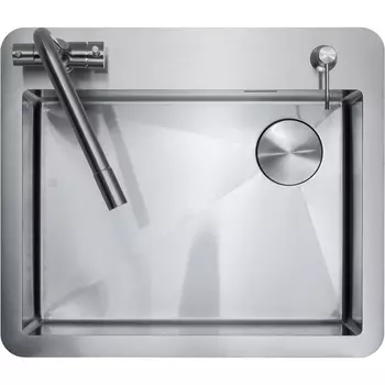 Мойка кухонная Melana Uniqui 3,0/220 MLN-R6254HK 62х54 с дозатором, сатин