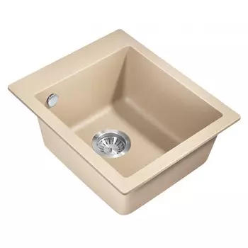 Мойка кухонная Milacio Murcia 42 cuarzo, бежевая