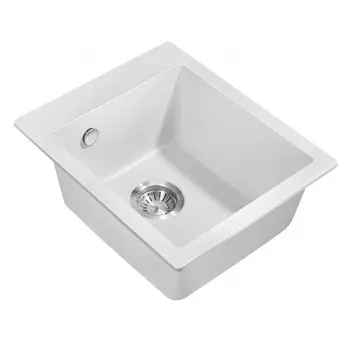 Мойка кухонная Milacio Murcia 42 MC.77042 34,5х38 см белая