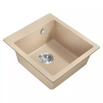 Мойка кухонная Milacio Murcia 46 MC.77034 44,5х41 см бежевая