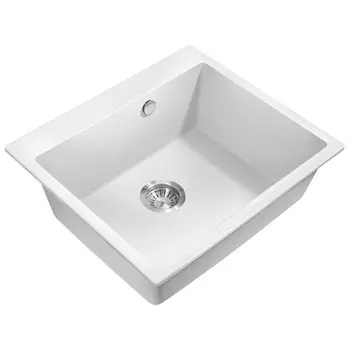 Мойка кухонная Milacio Murcia 60 MC.77012 54х41 см белая