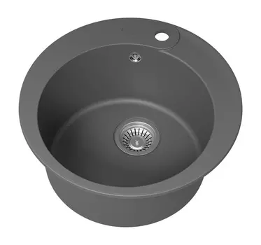 Мойка кухонная Misty Artemida ART-51-04 D51 серый шелк
