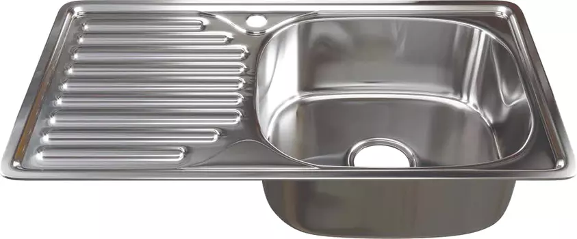 Мойка кухонная Mixline 42x76/0.6 R