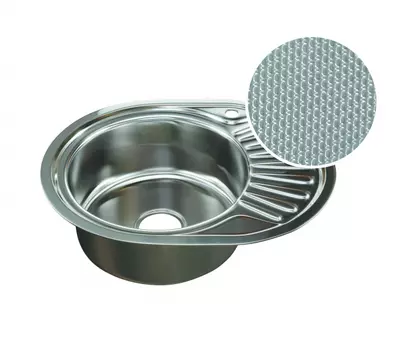 Мойка кухонная Mixline 45x57/0.8 L с декором