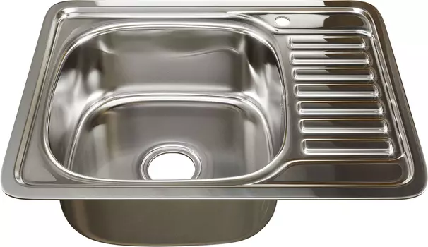 Мойка кухонная Mixline 48x58/0.8 L с декором