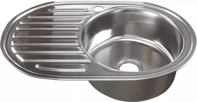 Мойка кухонная Mixline 50x77/0.8 R