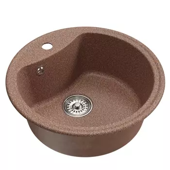 Мойка кухонная Mixline 551794 51х51 см, терракотовая