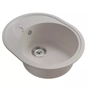 Мойка кухонная Mixline 551942 58х47 см, белая