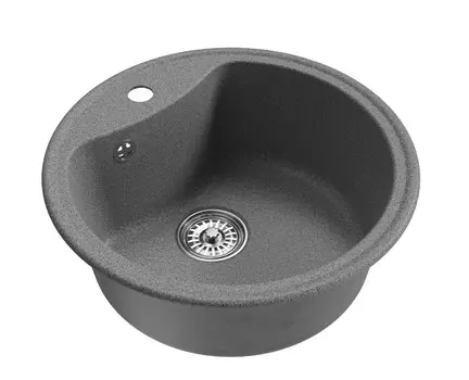 Мойка кухонная Mixline ML-GM09 темно-серая 51 см