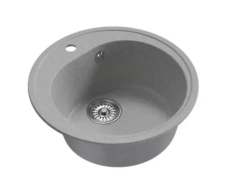 Мойка кухонная Mixline ML-GM11 серая 50 см