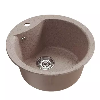 Мойка кухонная Mixline ML-GM12 551831 48х48 см, песочная