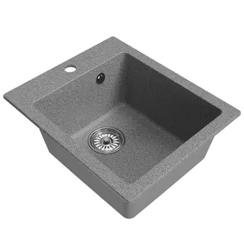 Мойка кухонная Mixline ML-GM14 551903 42х50 см, темно-серая