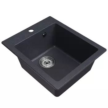 Мойка кухонная Mixline ML-GM14 551909 42х50 см, антрацит