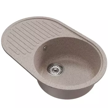 Мойка кухонная Mixline ML-GM16 551924 73х46,5 см, песочная