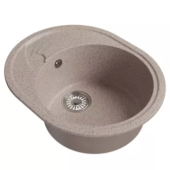 Мойка кухонная Mixline ML-GM17 551936 58х47 см, песочная