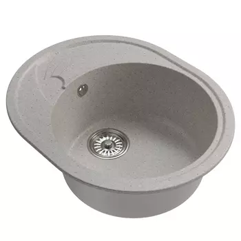 Мойка кухонная Mixline ML-GM17 551940 58х47 см, серая