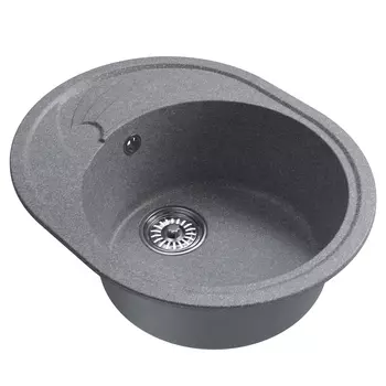 Мойка кухонная Mixline ML-GM17 551944 58х47 см, графит
