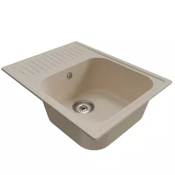 Мойка кухонная Mixline ML-GM18 551973 64х49 см, бежевая