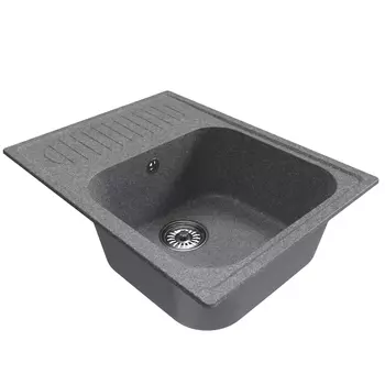 Мойка кухонная Mixline ML-GM18 551976 64х49 см, графит