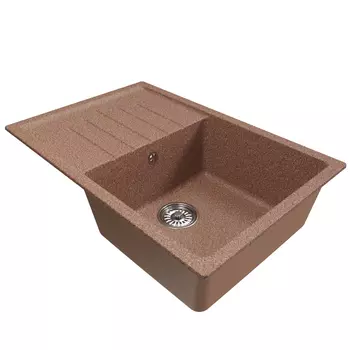 Мойка кухонная Mixline ML-GM19 551981 75х49,5 см, терракотовая