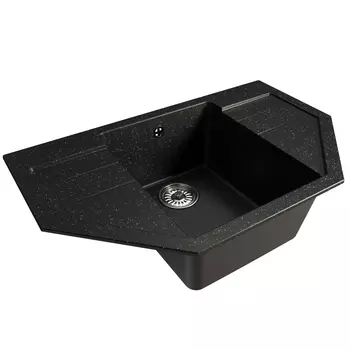 Мойка кухонная Mixline ML-GM24 552052 79х49 см, черная