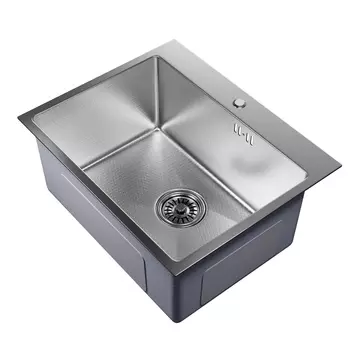 Мойка кухонная Mixline Pro 53х43 (3,0) с сифоном, сатин НАНО