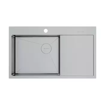 Мойка кухонная Omoikiri Akisame 86-L Side 4997031 86х51 см нержавеющая сталь