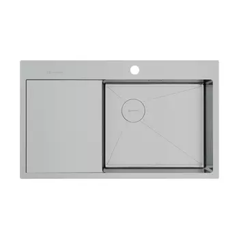 Мойка кухонная Omoikiri Akisame 86-R Side 4997042 86х51 см нержавеющая сталь