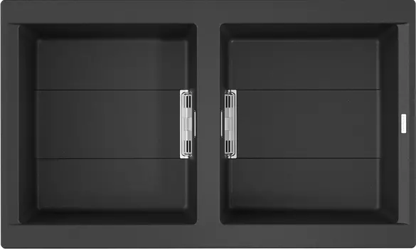 Мойка кухонная Omoikiri Banzen 86-2-GB графит