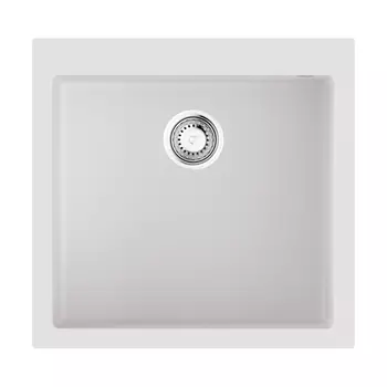 Мойка кухонная Omoikiri Bosen 57A WH 57х50 см белая 4993820