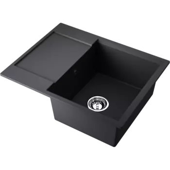 Мойка кухонная Omoikiri Daisen 65T 4993519 65х51 см, черный