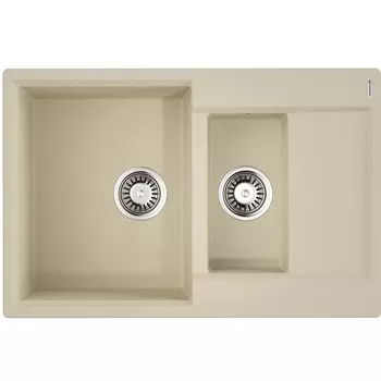 Мойка кухонная Omoikiri Daisen 78-2T BE ваниль