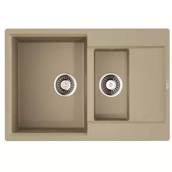 Мойка кухонная Omoikiri Daisen 78-2T CH шампань
