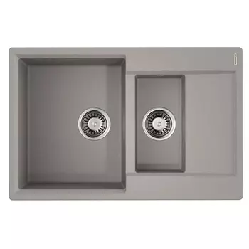 Мойка кухонная Omoikiri Daisen 78-2T GR leningrad grey