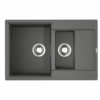 Мойка кухонная Omoikiri Daisen 78-2T-PL платина