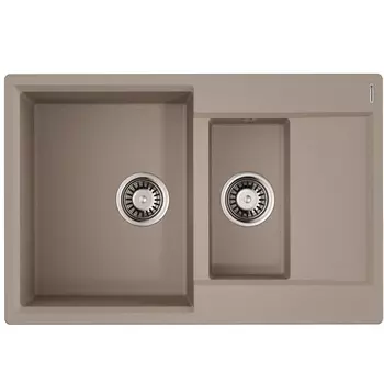 Мойка кухонная Omoikiri Daisen 78-2T SA бежевая