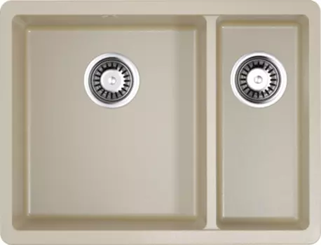 Мойка кухонная Omoikiri Kata 55-2-U-SA бежевая