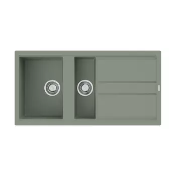 Мойка кухонная Omoikiri Kitagawa 100-2 4993252 100х51 см wind green