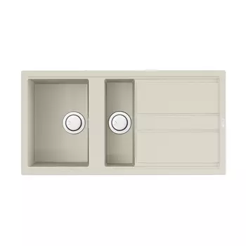 Мойка кухонная Omoikiri Kitagawa 100-2-WH белый