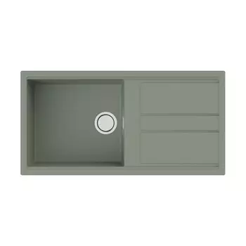 Мойка кухонная Omoikiri Kitagawa 100 4993251 100х51 см wind green