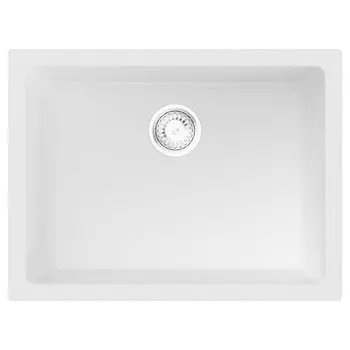 Мойка кухонная Omoikiri Okinoshima 61-U/I-WH белая