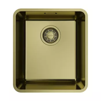 Мойка кухонная Omoikiri Omi 37-U/I Ultra LG светлое золото