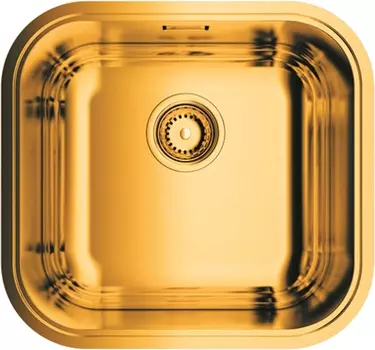 Мойка кухонная Omoikiri Omi 44-U/I AB латунь