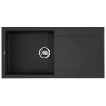 Мойка кухонная Omoikiri Sakaime 100-BL, черная