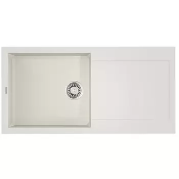 Мойка кухонная Omoikiri Sakaime 100-WH, белая